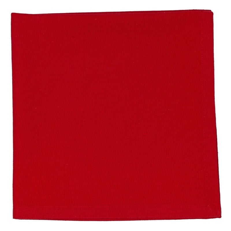 ITOS365 100% Cotton Dinner Napkins Red Cloth Napkin - 6 Pack (18 inches x 18 inches) Soft and Comfortable - Durable Hotel Quality - Ideal for Events and Regular Home Use - Image 2